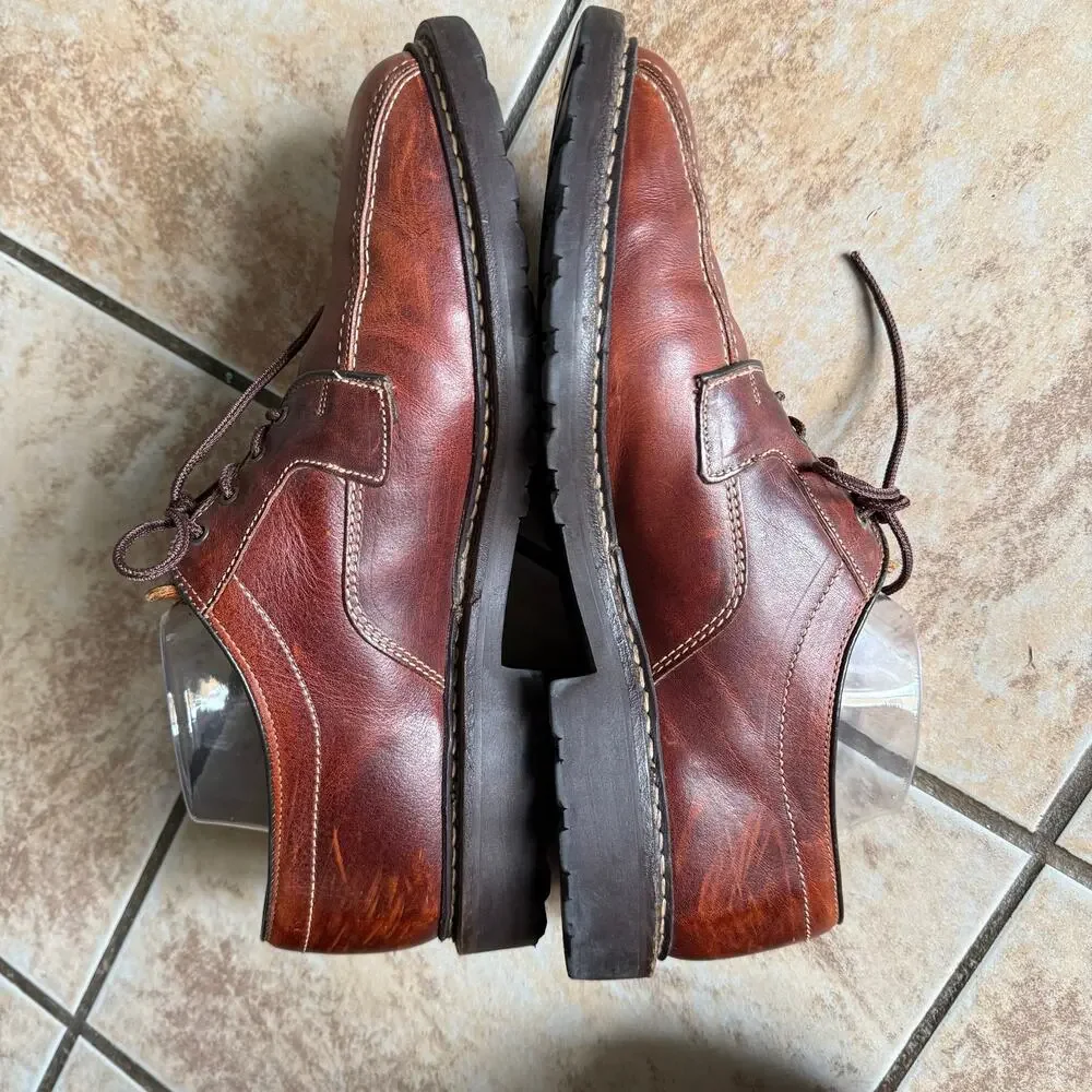 Allen Edmonds Mapleton Men's Size 10D Brown Leather #7954‎ Dress Shoes Oxford